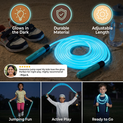 Light-up jump rope