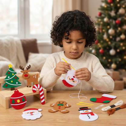 Safe Felt Christmas Craft Kit – DIY Fun for Kids