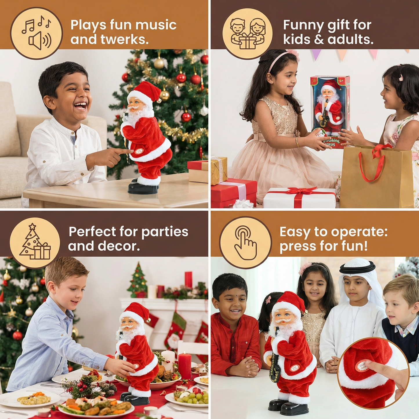 Twerking Santa Claus – Toy for Children