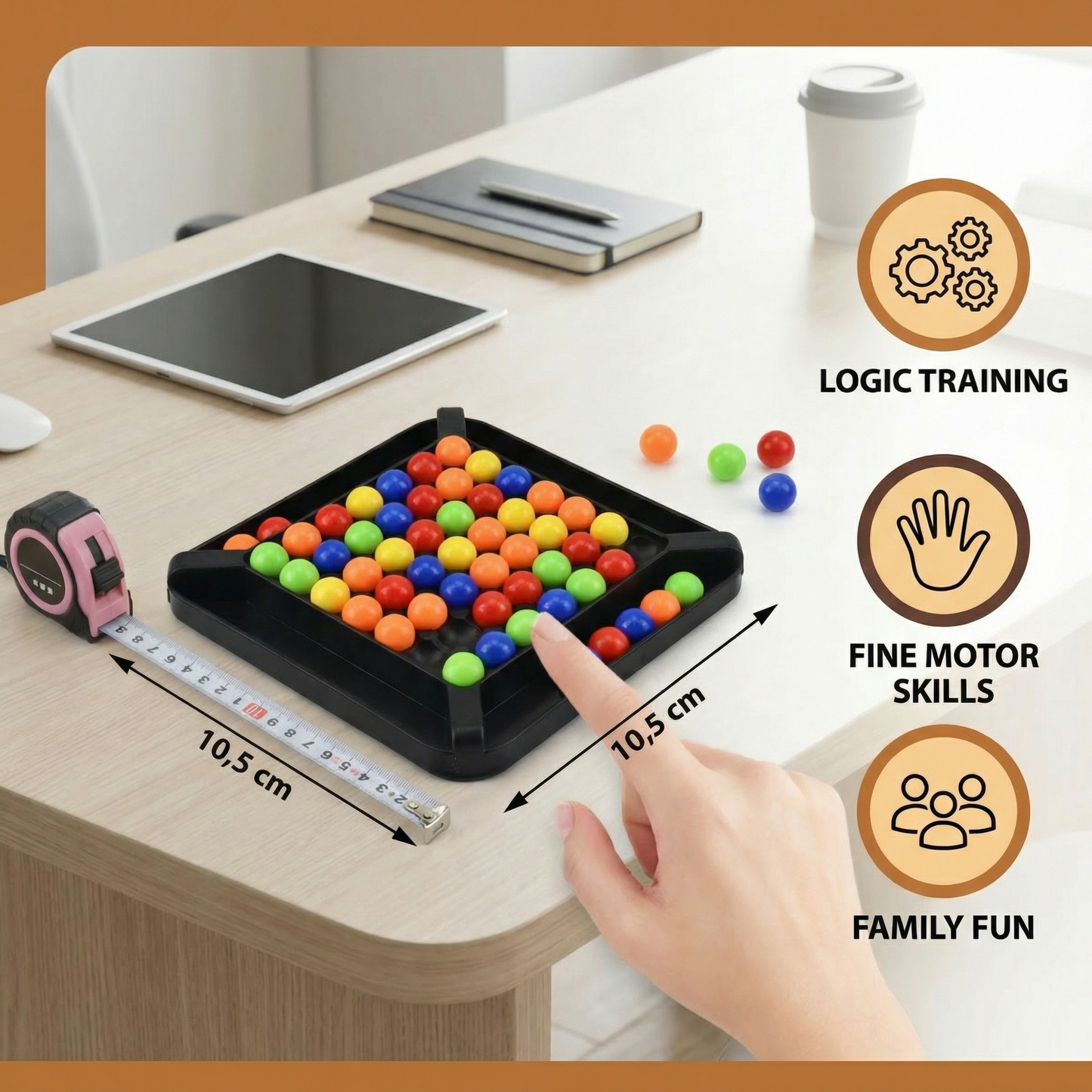 Colors Match Logic Game – Interactive Ball Puzzle Game for Children & Adults