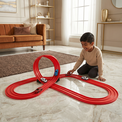Flexible Modular Race Track Set