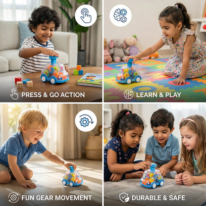 Press and Go – Gear Toy Cars
