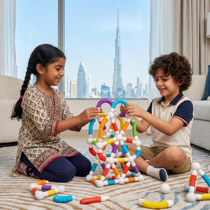 Montessori Mouldable Magnetic Building Blocks