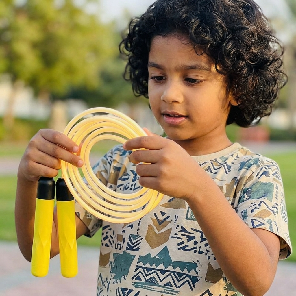Light-up jump rope