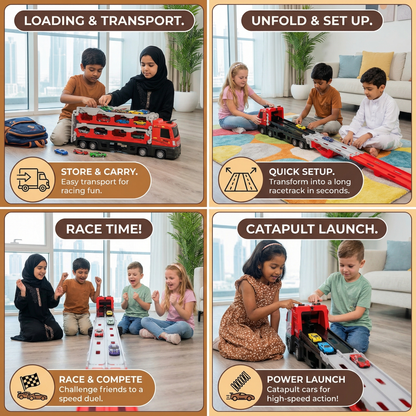 Race Track Play Truck for Kids