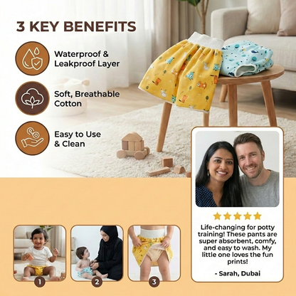 Waterproof Baby Potty Training Pants