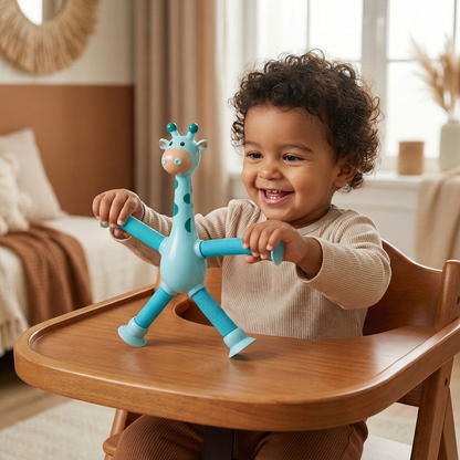 Sensory Suction Cup Giraffe Baby Toy