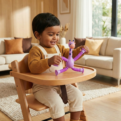 Sensory Suction Cup Giraffe Baby Toy