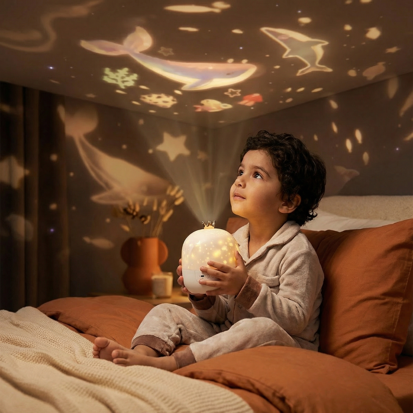 2-in-1 Children's Night Light and Projector