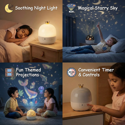 2-in-1 Children's Night Light and Projector