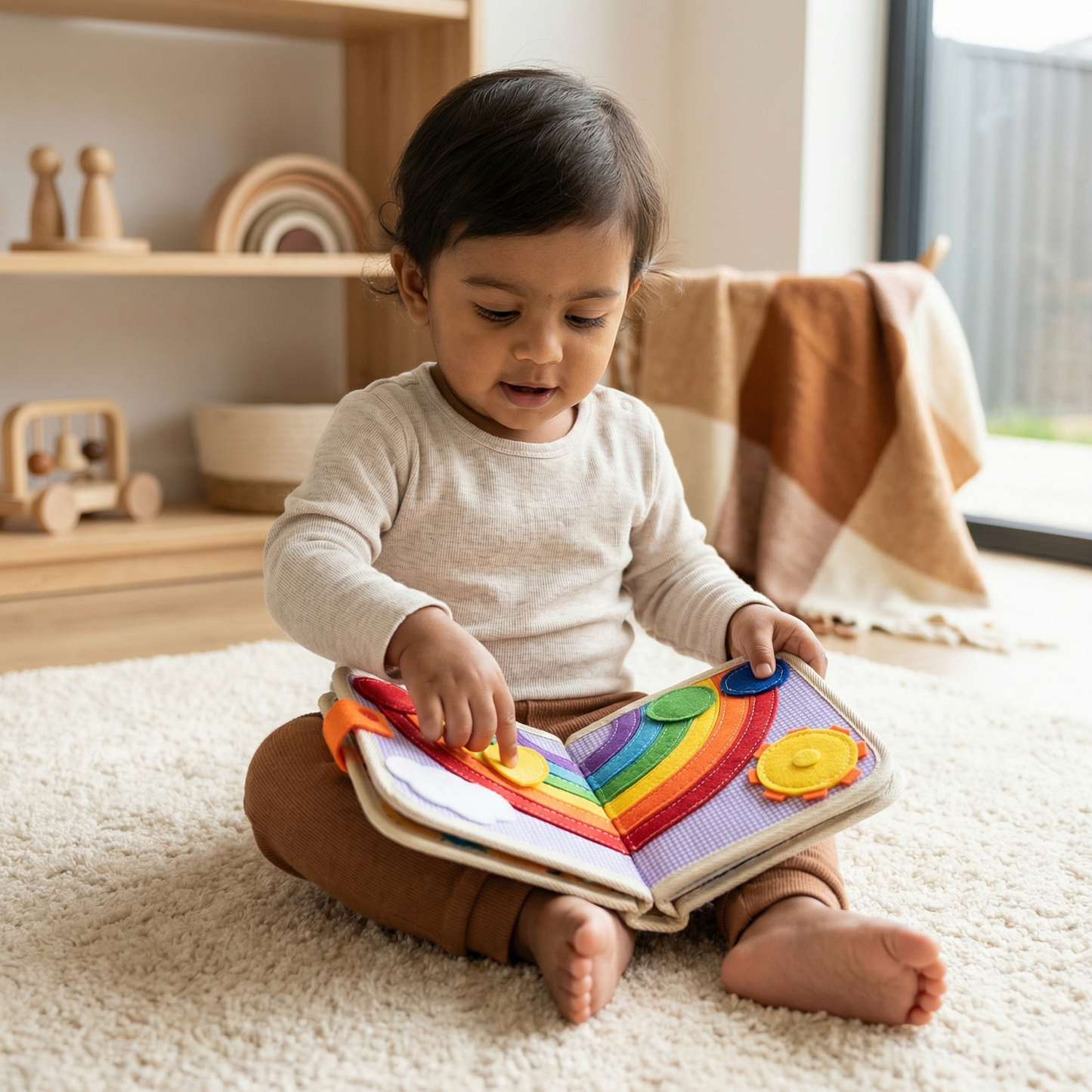 Montessori Sensory Giraffe Storybook