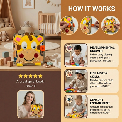 Montessori Sensory Giraffe Storybook