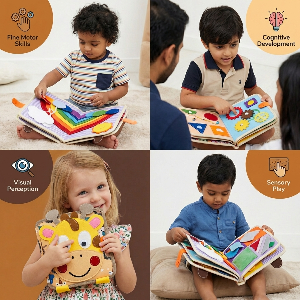 Montessori Sensory Giraffe Storybook