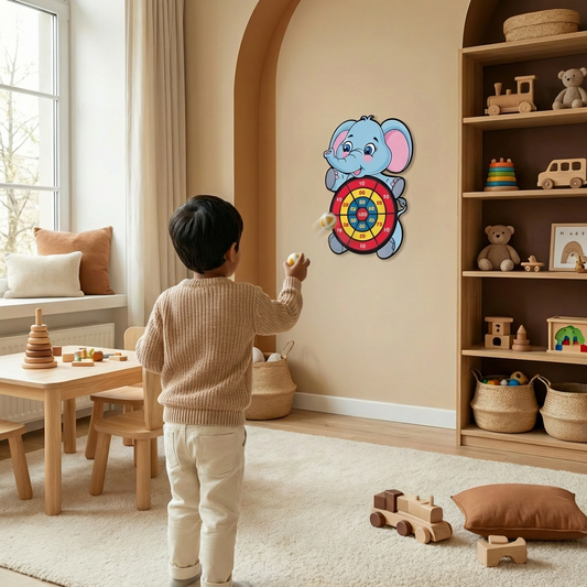 Cute Kids Dart Throwing Game