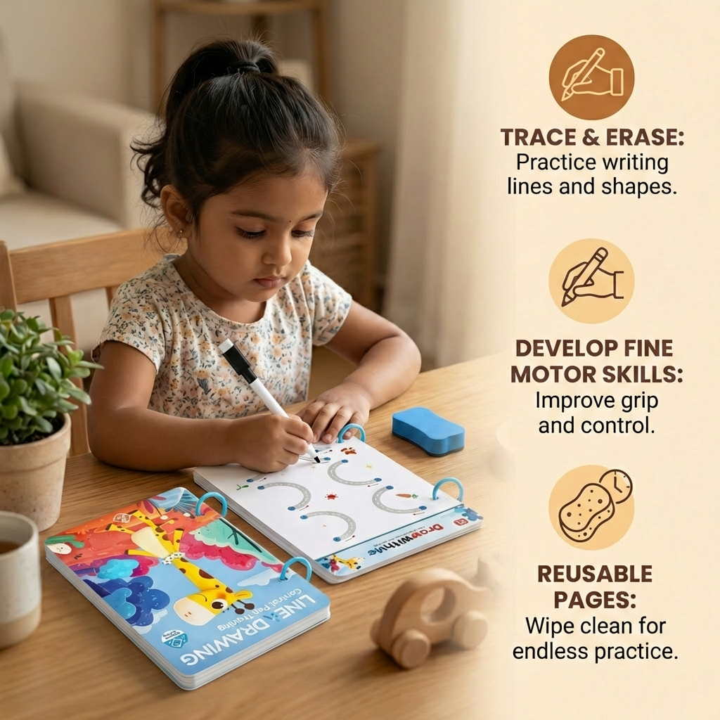 Pen Control Training Book for Kids