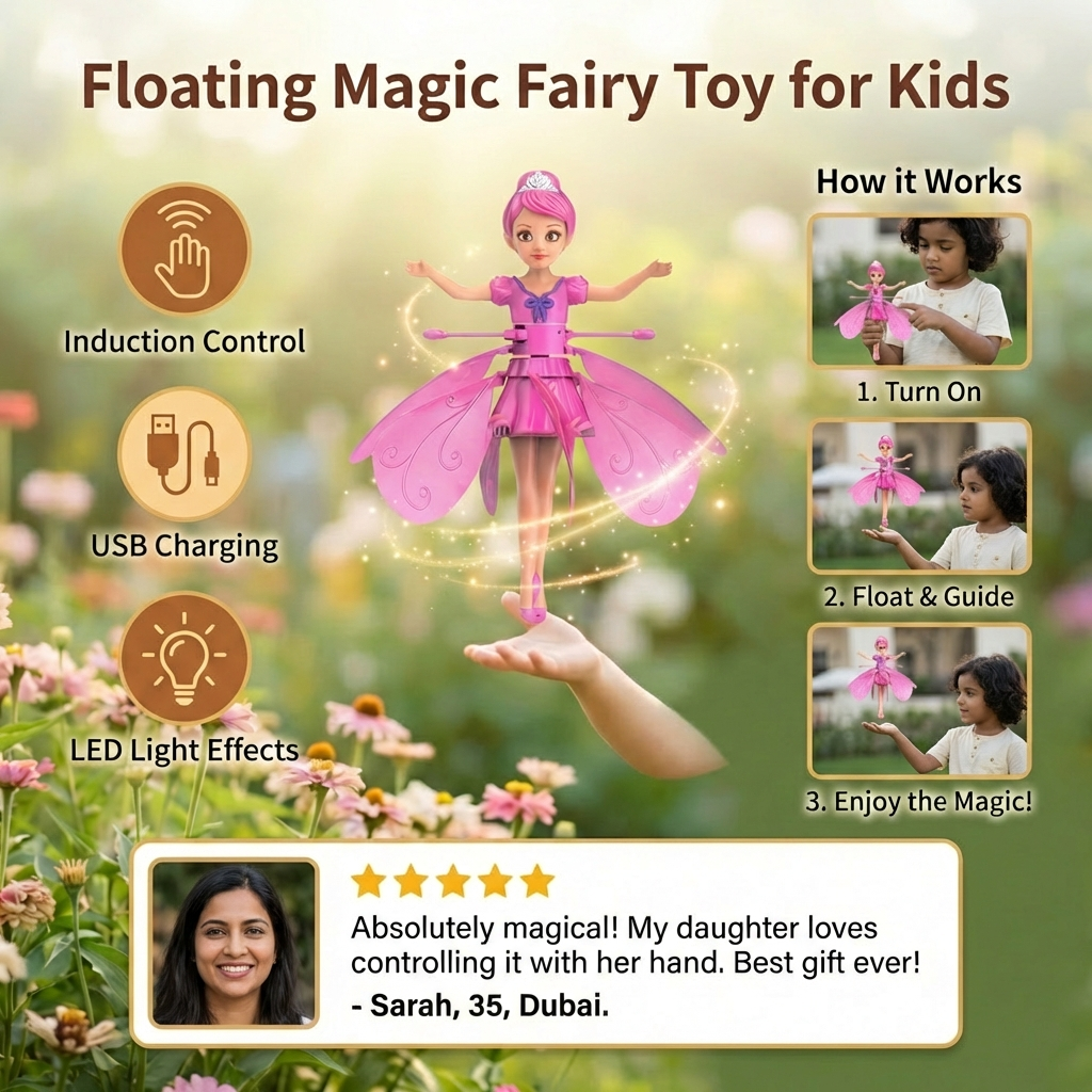 Floating Magic Fairy Toy for Kids
