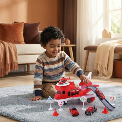 Airplane and Vehicle Play Set