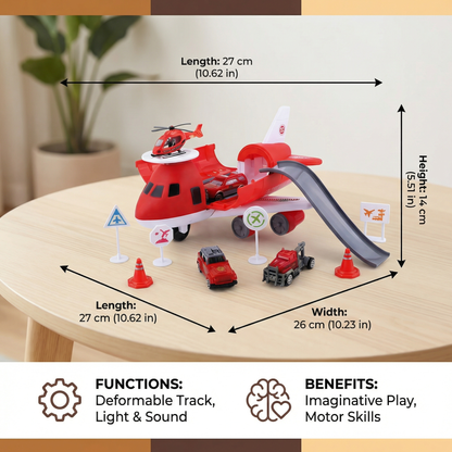Airplane and Vehicle Play Set