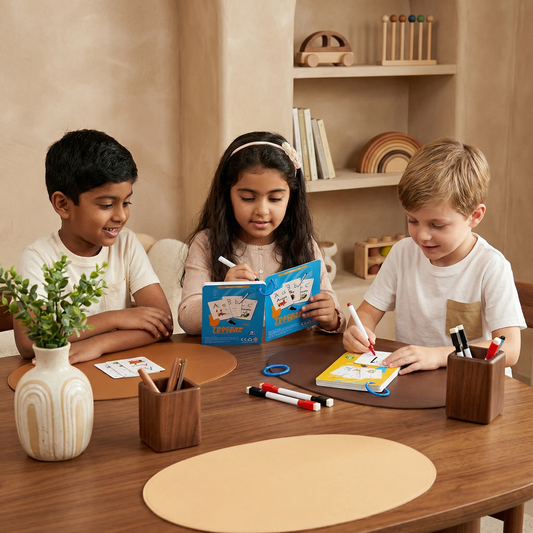Reusable Numbers and Letters Learning Book for Children