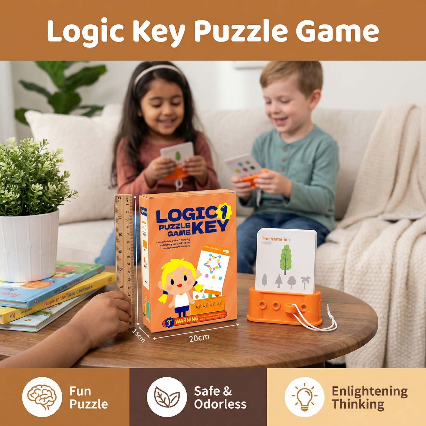 Logic Key Puzzle Game for Kids