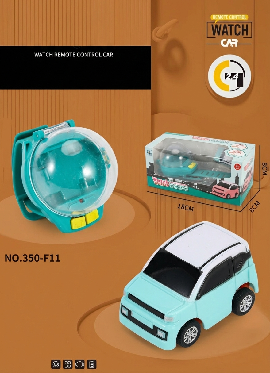 Remote-Controlled Mini Bracelet Car