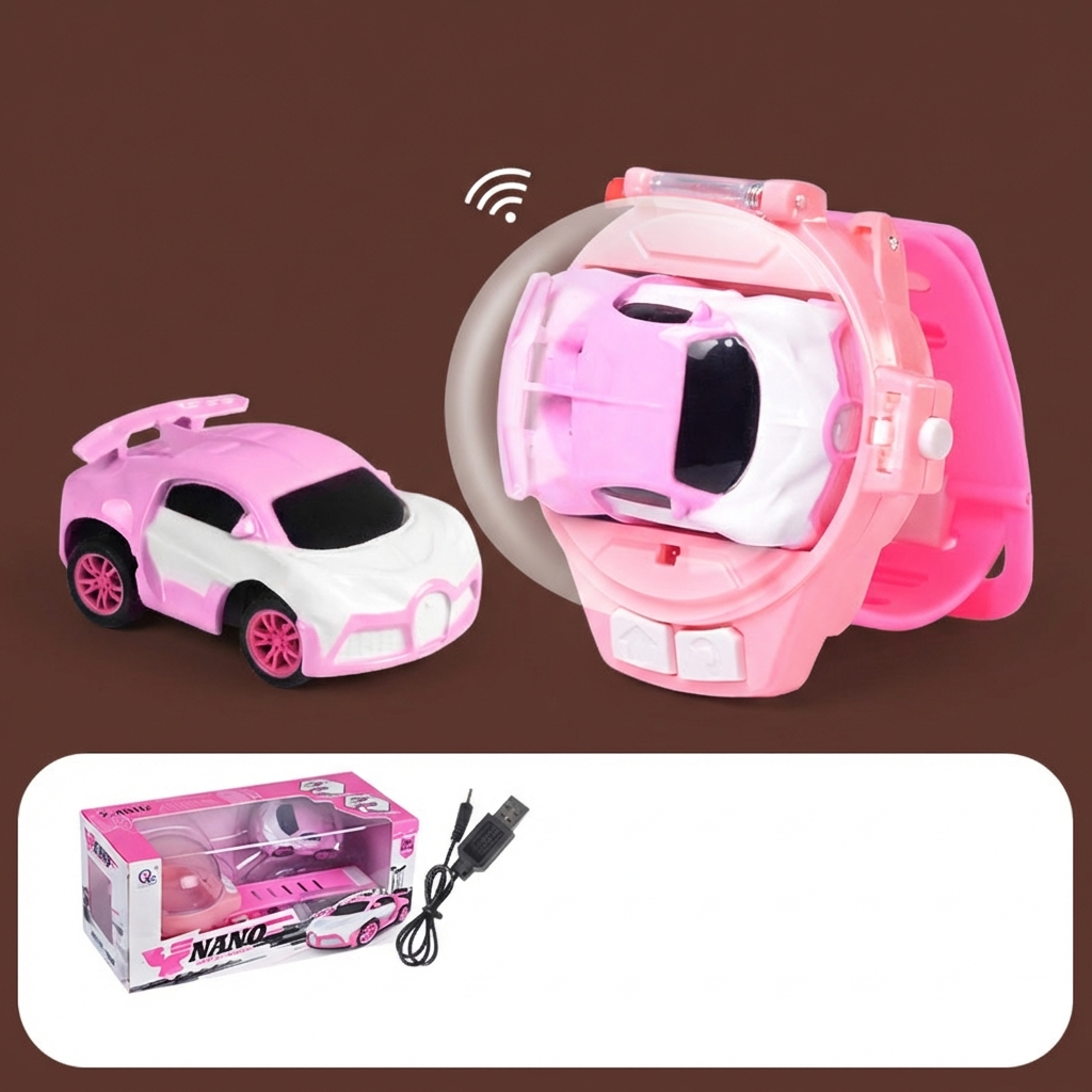 Remote-Controlled Mini Bracelet Car