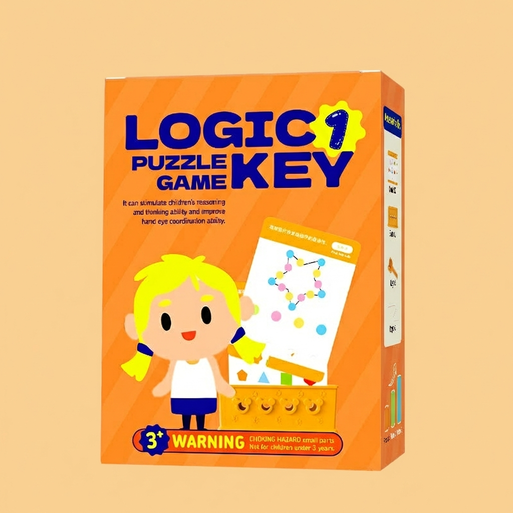 Logic Key Puzzle Game for Kids