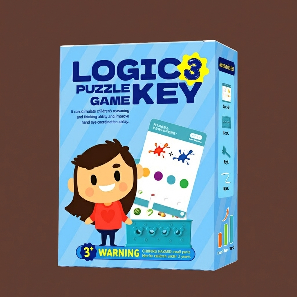 Logic Key Puzzle Game for Kids