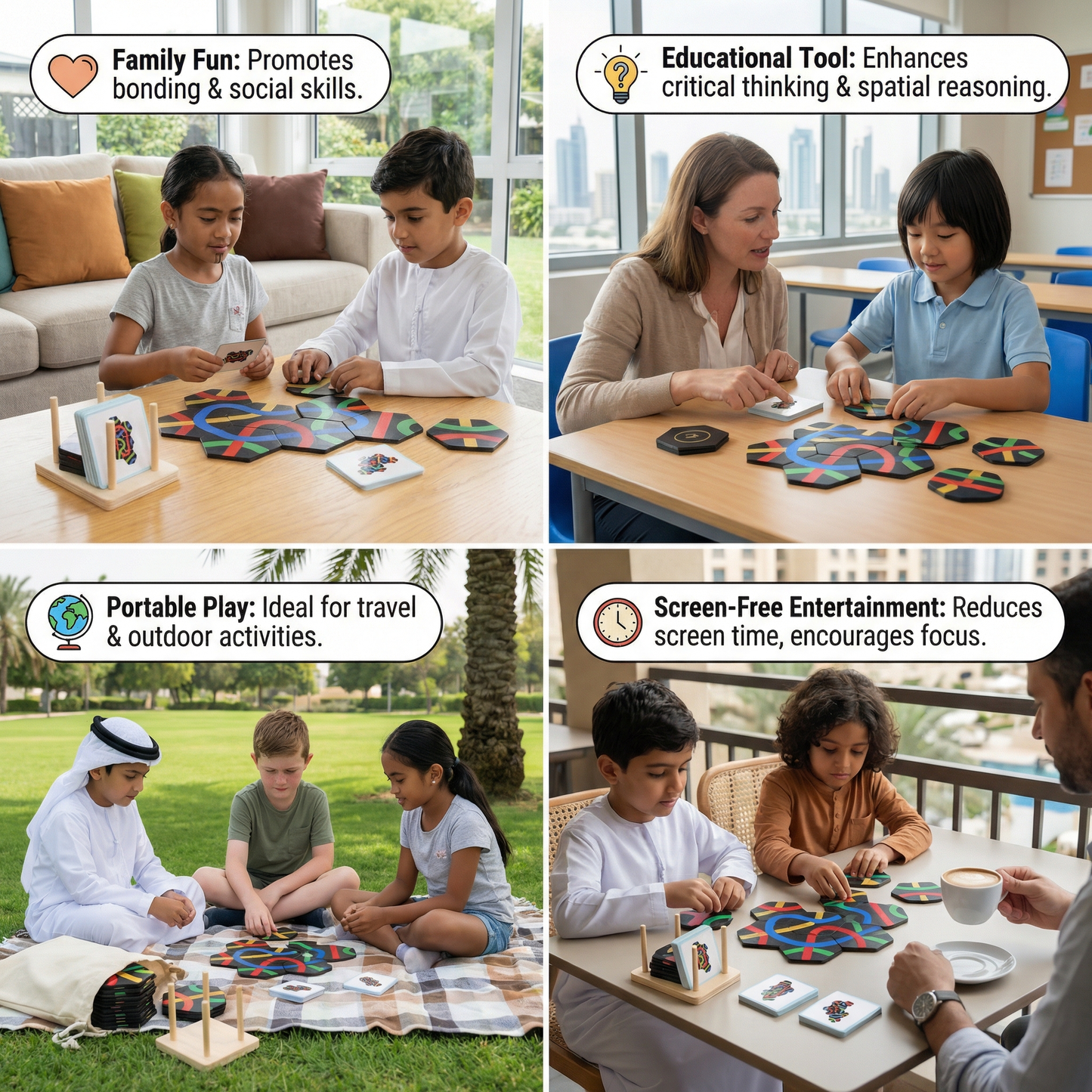 PathPuzzle - Educational Path Finder Learning and Family Game
