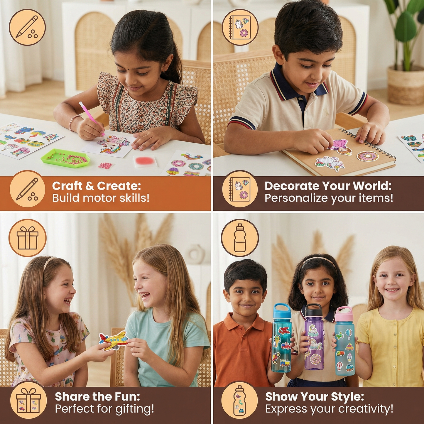 Sticker Diamond Painting for Kids