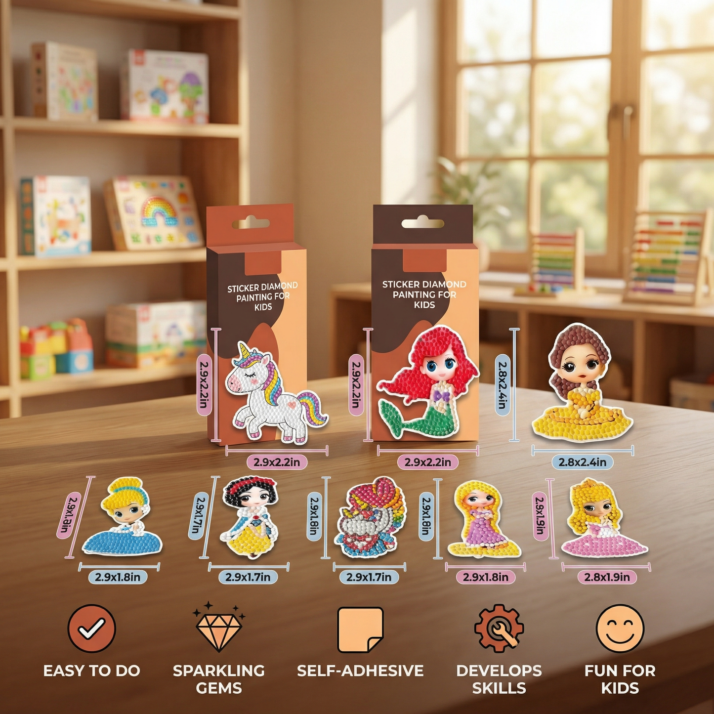 Sticker Diamond Painting for Kids