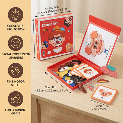 Educational Facial Expression Learning Puzzle for Kids