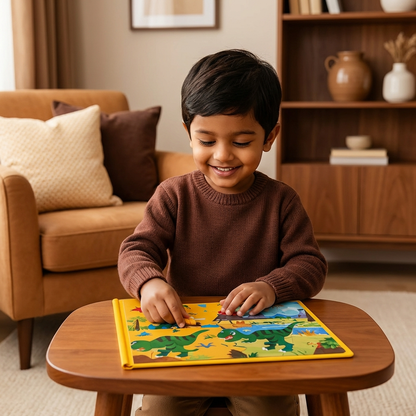 Magnetic Montessori Puzzle Book