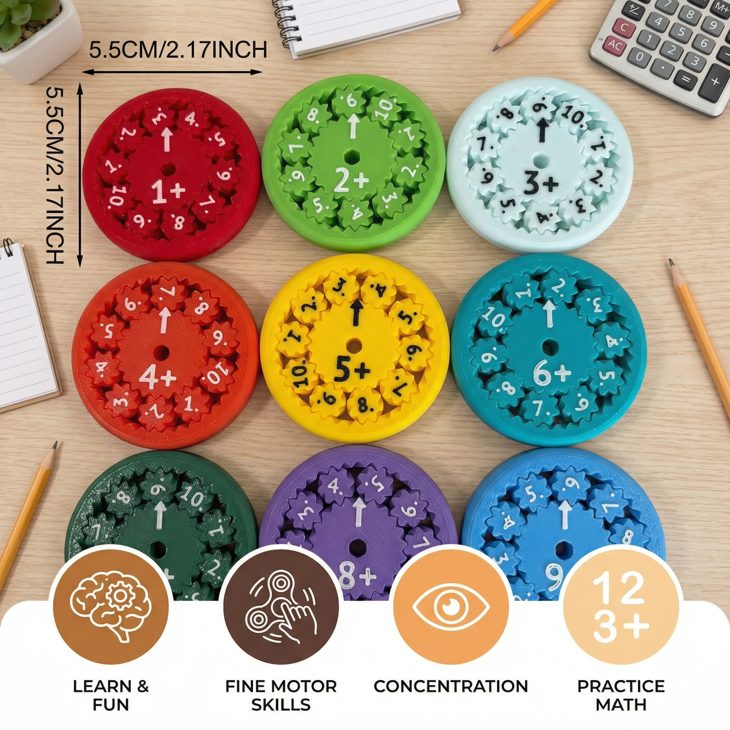 Mathematics Learning Game Fidget Spinner
