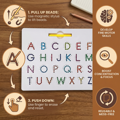 Educational Magnetic Ball Writing Learning Board