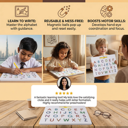 Educational Magnetic Ball Writing Learning Board