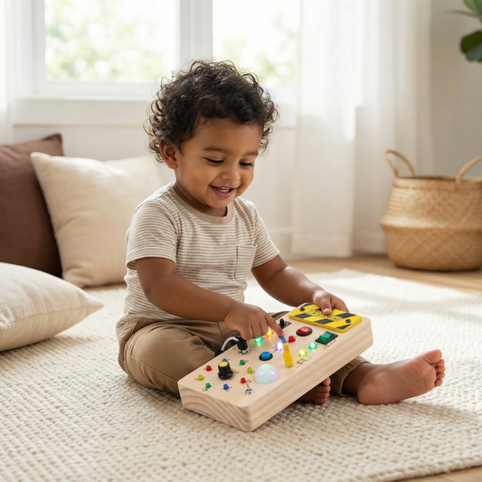 Montessori Wooden Activity Board