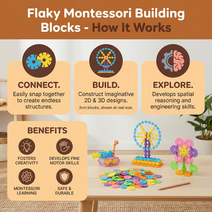 Flaky Montessori Building Blocks