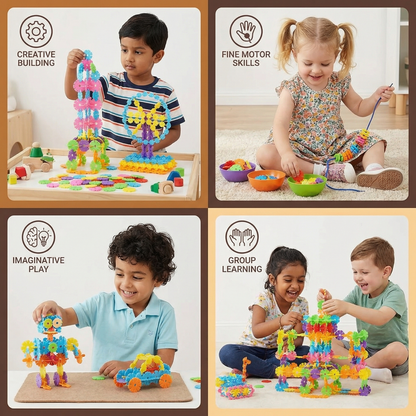 Flaky Montessori Building Blocks