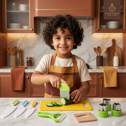 Safe Kitchen Set - For Little Gourmet Chefs