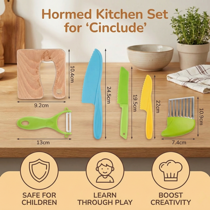 Safe Kitchen Set - For Little Gourmet Chefs