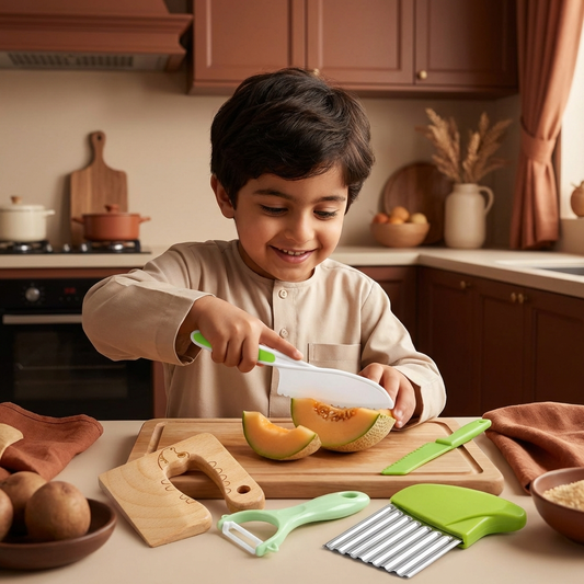 Safe Kitchen Set - For Little Gourmet Chefs