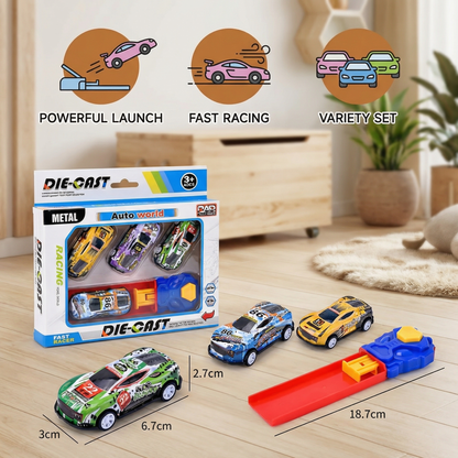 Car Catapult Racing Game Set