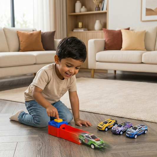 Car Catapult Racing Game Set