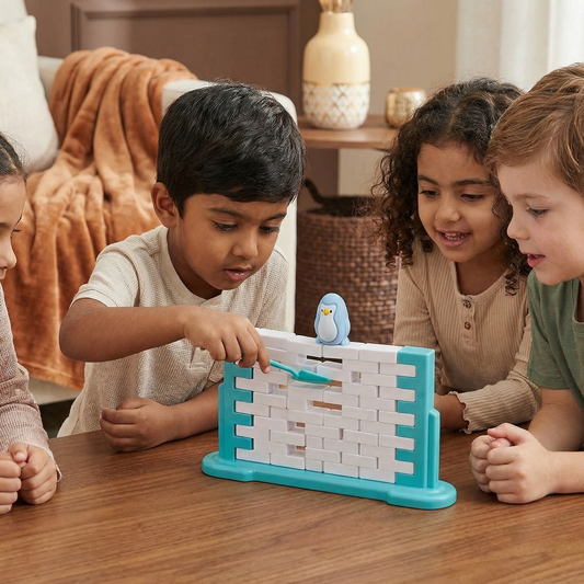 Penguin Ice Wall Balance Family Game