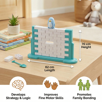 Penguin Ice Wall Balance Family Game