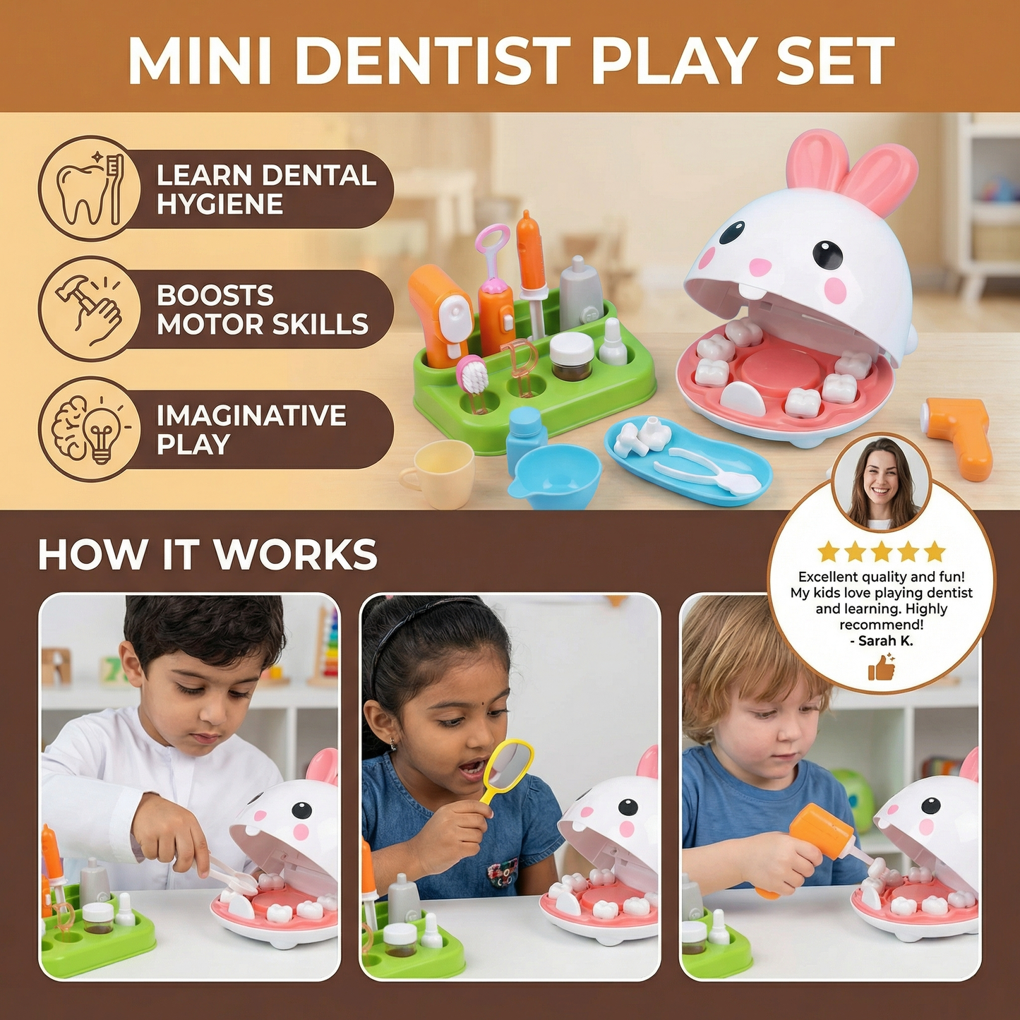 Mini Dentist Play Set