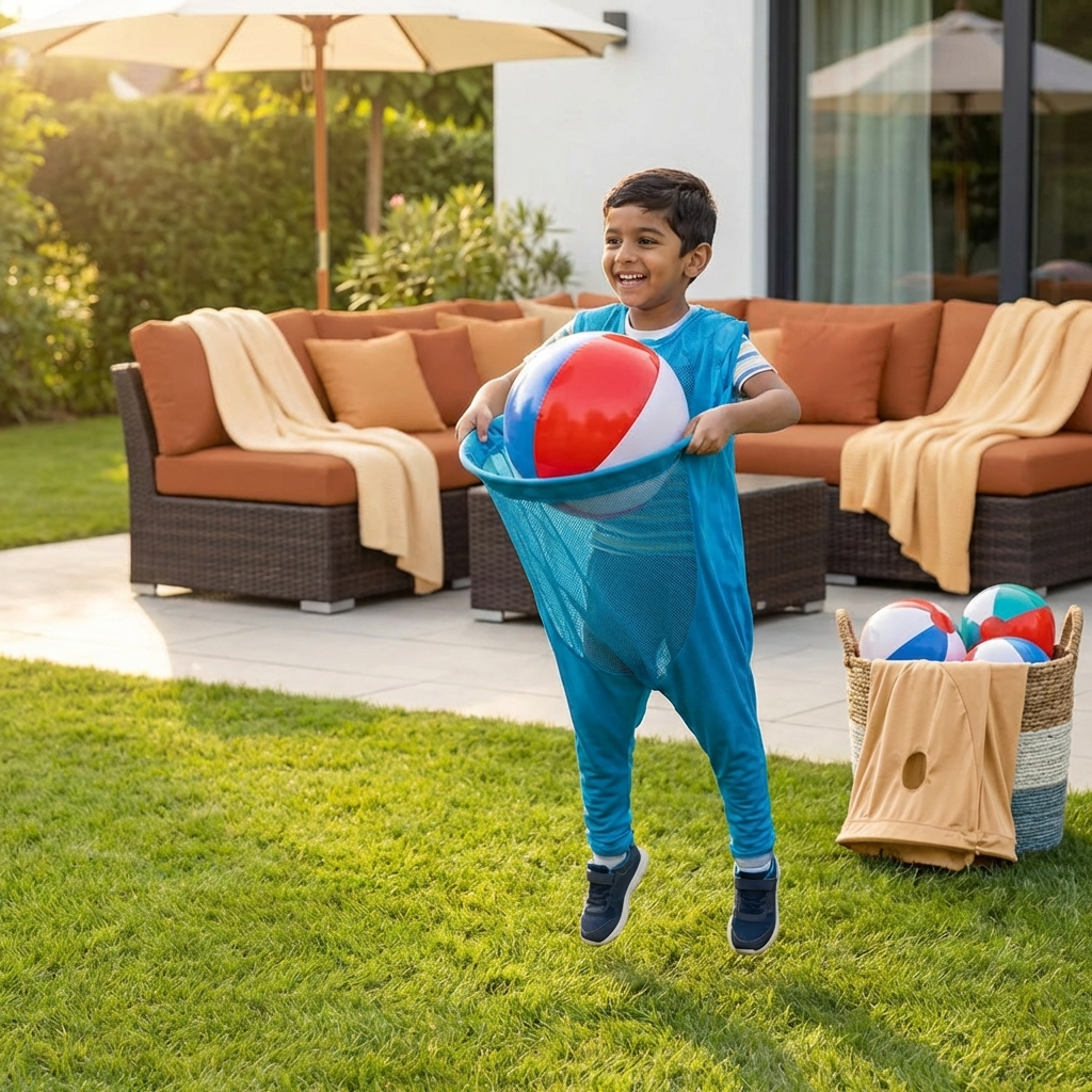 Clown Pants Catch Ball Family Game