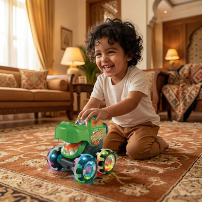 Light-Up Monster Truck Toy Cars
