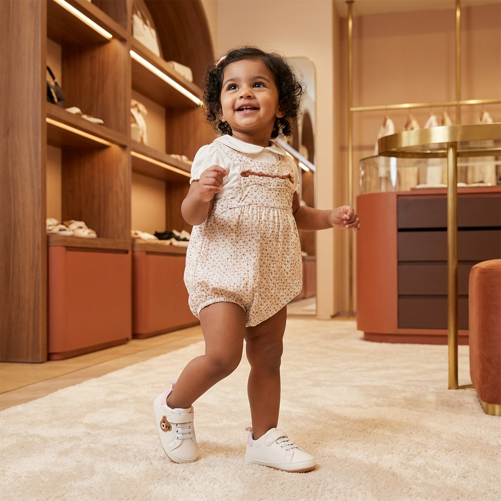 Toddler Shoes in a Cute Bear Design